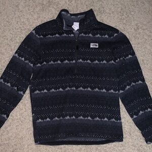 Mens NorthFace quarterzip size M